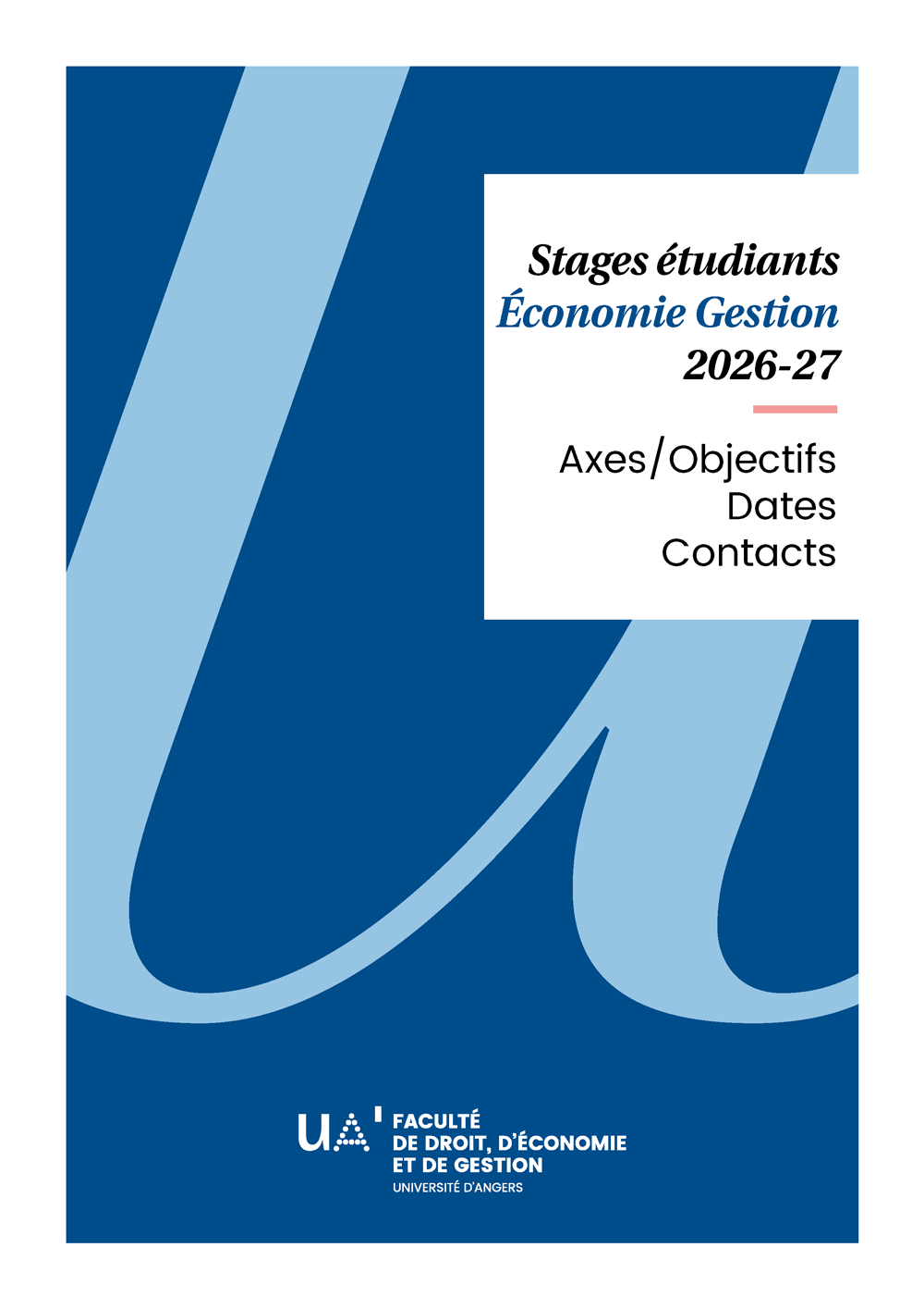 Livret de stage Économie-Gestion